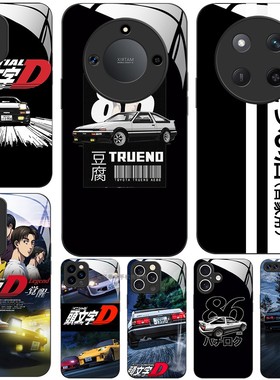 玻璃手机壳适用荣耀300PRO200 100 50 60 70 90GT80X60 X50 X40 X10 X20 X30 Initial D头文字AE86