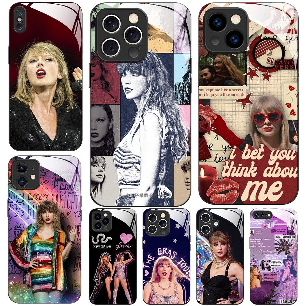 磁吸玻璃手机壳适用苹果iPhone 16 15 14Pro12Max13Pro11 霉霉泰勒斯威夫特,3C数码配件,手机保护套/壳,淘宝优惠券,粉丝福利购,淘宝优惠卷