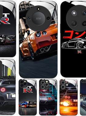 玻璃手机壳适用荣耀300PRO200 100 50 60 70 90GT80X60 X50 X40 X10 X20 X30 GTR赛车跑车神车