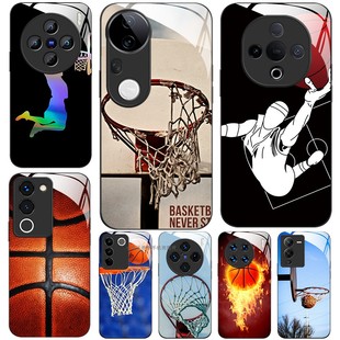 Y100X70X80X90X100X200 Y200 篮球运动框 Y300 玻璃手机壳适用VIVO