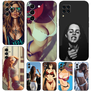 硅胶软手机壳适用三星A15A05SA35A55A54A34A14A13A53A73A12A52A72A10A03A04 性感美女