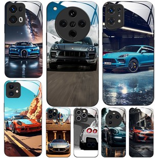 11K12K11K10 玻璃手机壳适用OPPO X7X6X5X3RENO13RPO12 PRO macan卡宴911豪车赛车 FINDX8