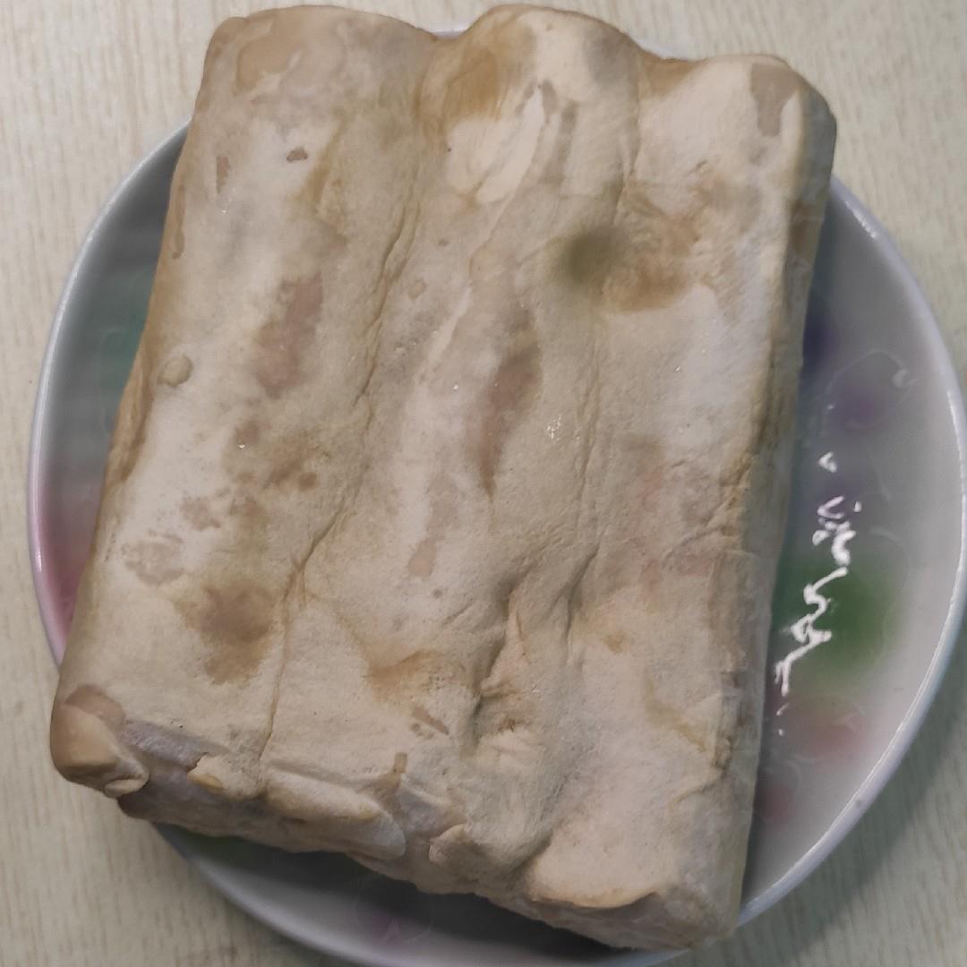 湖北特产霉千张筒三份臭千张卷（每份三根）自然发霉臭皮子臭豆腐图片