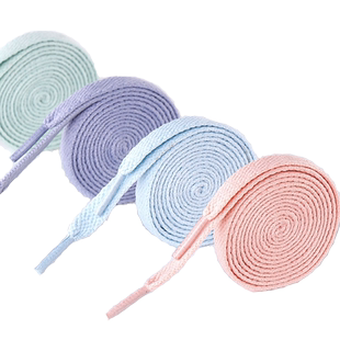 适用于nike耐克鞋带原装空军一号女款鸳鸯白色红色粉色aj板鞋配饰