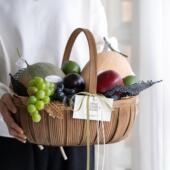 饰拍照道具样板间软装 仿真水果模型哈密瓜套装 水果店面橱柜装 摆件