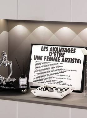 现代客厅高档玄关装饰摆件创意餐边柜置物架家居装饰品乔迁礼物