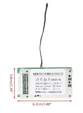 10S 6V 0A Liion Protection Board Liion Cell 18650