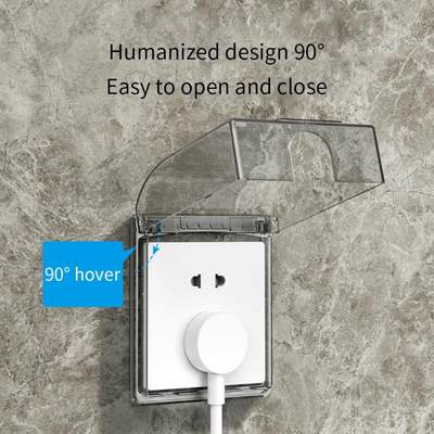 网红Universal 86 Type Wall Socket Waterproof DustProof Cover