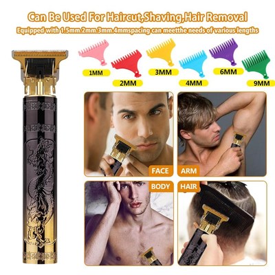 Hot Sale Vintage T9 Electric Cordless Hair Cutting Machine P