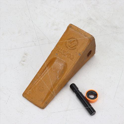 新款徐工55/60怪手斗齿挖土机1U3202破冰齿销挖斗齿根牙仔牙齿