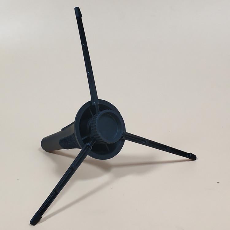 管乐配件便携式可拆卸单簧管支架黑管展示架黑色三脚乐器支架