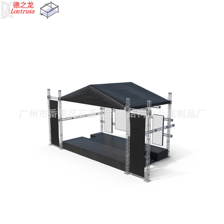 小型灯光展示桁架_舞台背景展架_truss架厂家直供_truss factory_
