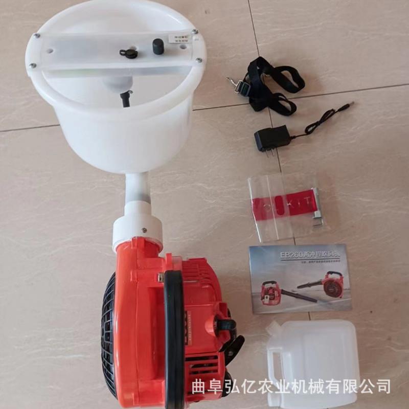 新型果园大棚L电动喷粉机养牛场消毒弥粉机超威静电药粉抛洒器