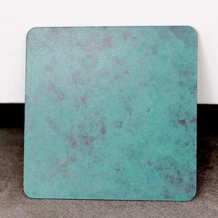 绿底点锈斑古铜做旧镀铜不锈钢板点状铜绿不锈钢古铜板材