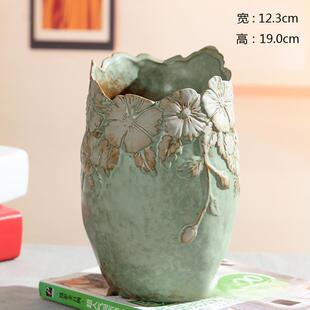 多肉法师盆高款大号多肉花盆多肉植物花盆陶瓷花盆高大口径落地式