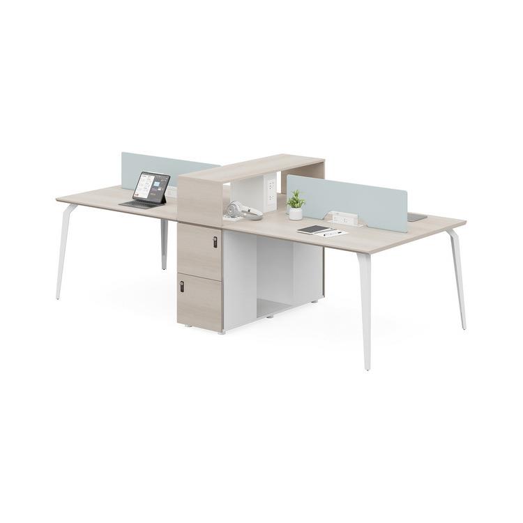 KuiShue巨树四人位职员桌组合办公桌电脑台员工屏风工位卡座