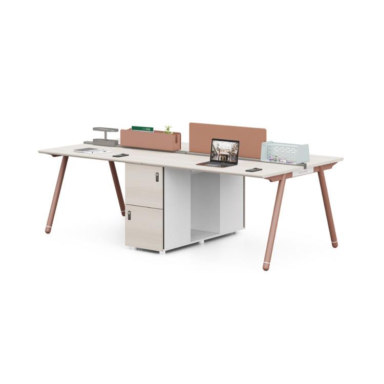 KuiShue巨树四人位职员桌组合办公桌电脑台员工屏风工位卡座