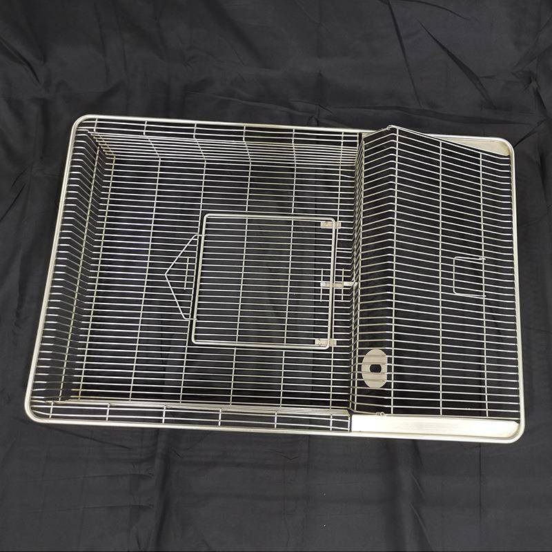 仓鼠笼实验室鼠笼小鼠饲养箱小鼠笼大白鼠繁殖箱笼具饲养盒笼子鼠