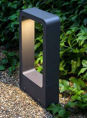 LED草坪灯户外防水东方之门园林别墅庭院灯草地灯现代风超亮