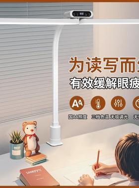 国AA双头台灯护眼专用电脑屏幕阅读高亮学生卧室写字办公智能台灯