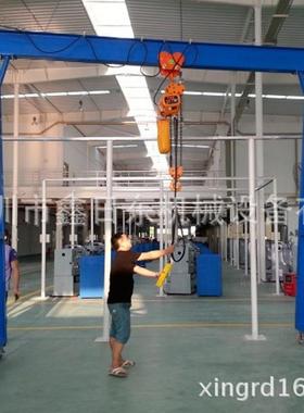 小型移动龙门架换模神器电动龙门吊操作简单承重1-3吨