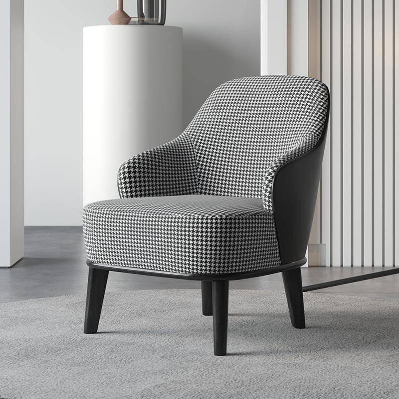 懒人沙发单人沙发椅设计师客厅阳台休闲椅躺椅皮布单人位椅子