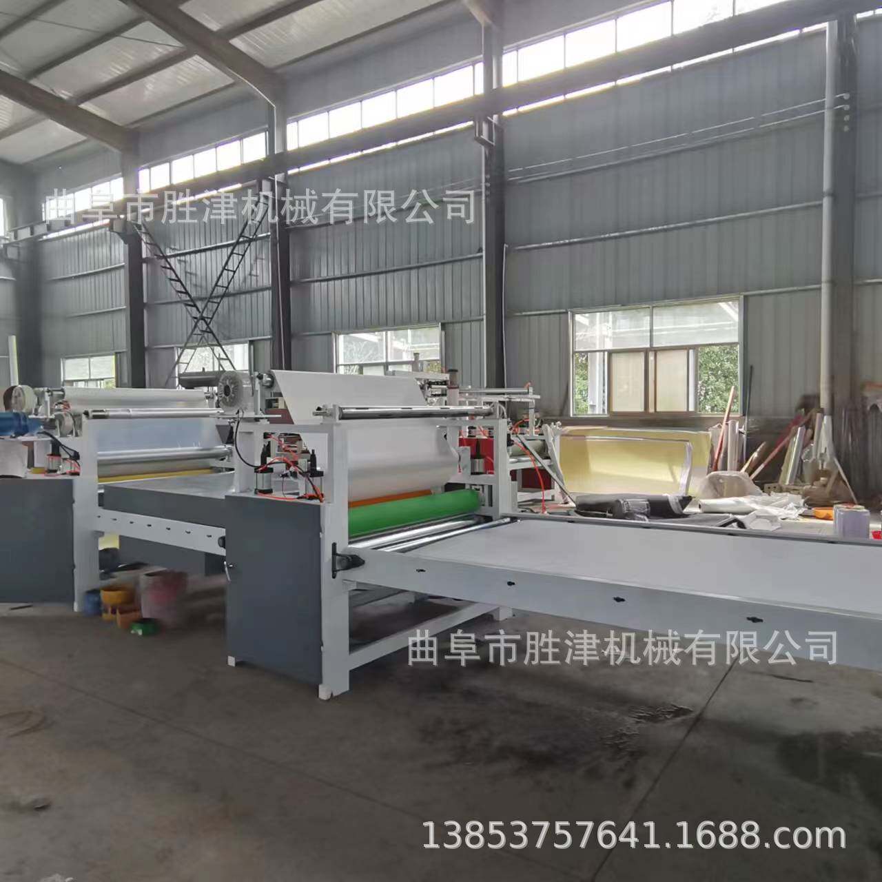 贴面机高速片材多功能贴纸机河北PVC大板复合贴面机