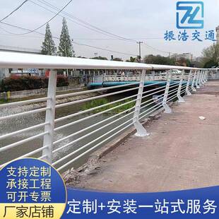 304不锈钢景观护栏河道河边防护栏杆天桥人行道护栏桥梁防撞护栏