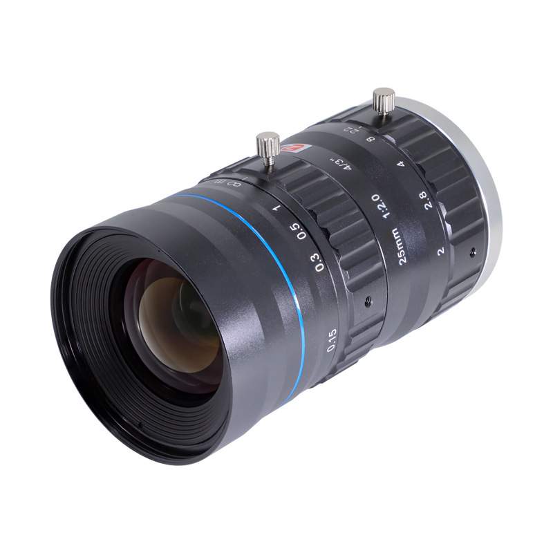 1200万像素25mm工业镜头4/3英寸大靶面C口低畸变高清机器视觉镜头
