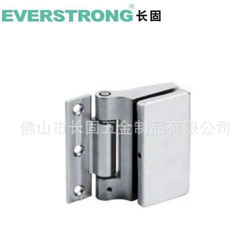 长固ST-B059A铝合金玻璃门合页铝铰链隔断玻璃夹