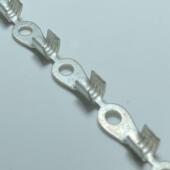 6平方压线脚圆环5000 4.2大单脚地环端子直连0.8 1.0厚2.5 卷