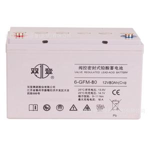 双登6-GFM-80蓄电池UPS电源直流屏用12V80AH大容量铅酸免维护电池