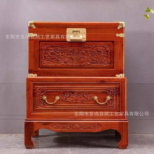 香樟木箱柜斗柜原木樟木柜子实木柜储物收纳整理套箱防虫防蛀防潮