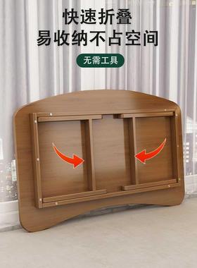 ll楠竹电脑桌便携式折叠桌小书桌卧室床边床上学习桌写作业的桌子