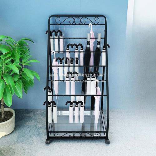 学校教室用大容量铁艺雨伞架学生雨伞收纳架短伞长伞放置架