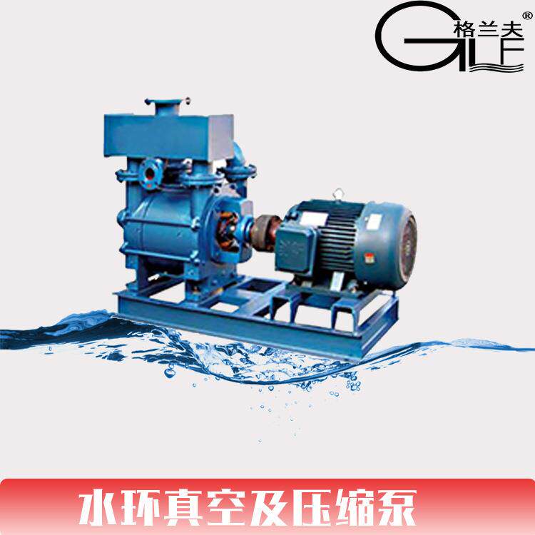 高真空2BE型水环真空泵压缩泵铸铁不锈钢液环式真空泵真空设备
