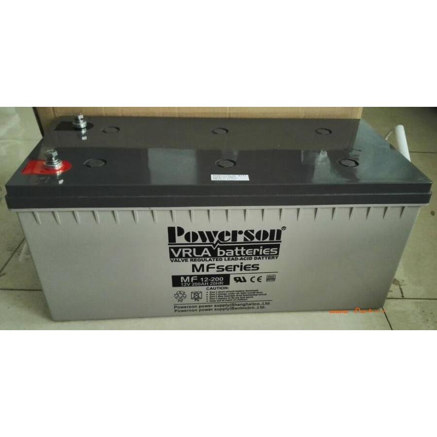 维护复华蓄电池6-GFM-20012V200AH免POWERSON铅酸库房冷库应急用