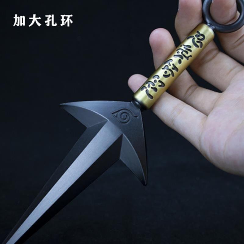 四代目飞雷神水门cos金属武器模型苦无鸣人佐助飞镖火影忍者周边