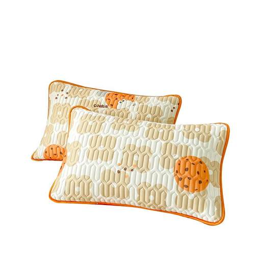 冰丝乳胶枕套夏季宿舍单个枕头套家用48cmx74cm枕芯内胆套2