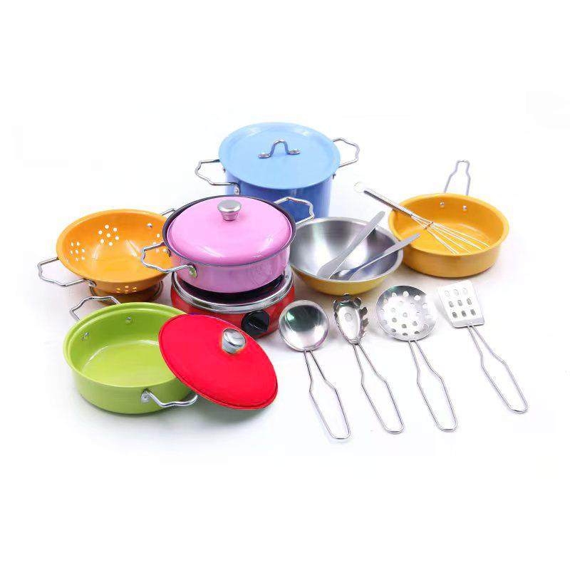 儿童迷你厨房玩具不锈钢男女孩过家家做饭玩具抖音快手食玩套餐,玩具/童车/益智/积木/模型,过家家玩具,淘宝优惠券,粉丝福利购,淘宝优惠卷