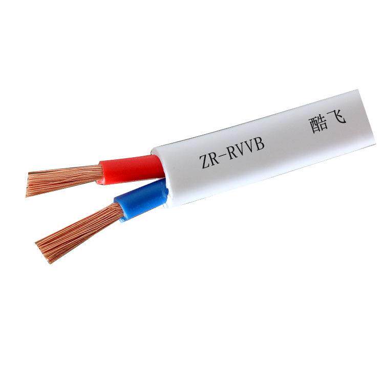 RVVB2X2.54平方软护套铜芯扁形平行线电线电缆二芯电源绝缘导线