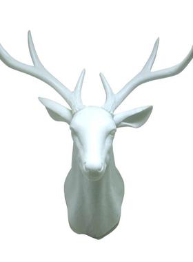 家居壁炉装饰品挂饰室内壁饰设计墙面立体挂件KTV壁挂鹿头装饰