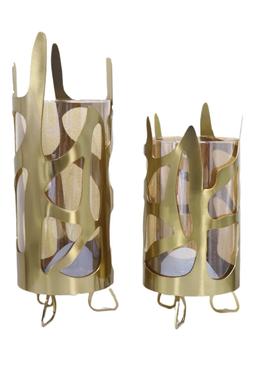 轻奢创意个性铁艺电镀镂空花瓶摆件干花插花器餐桌婚庆装饰品客厅