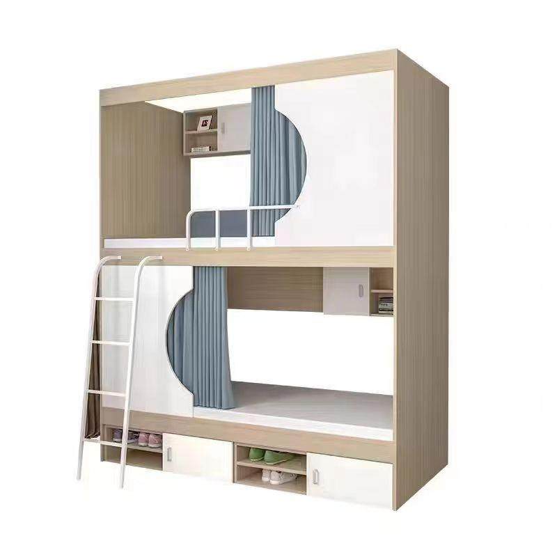 青年双层床双人床太空舱上下床款式学生宿舍钢木床学校宿舍床厂家,住宅家具,实木床,淘宝优惠券,粉丝福利购,淘宝优惠卷