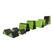 跑酷训练器材全套木质跑酷九件套儿童升降挡板跑酷三角架跑酷组合