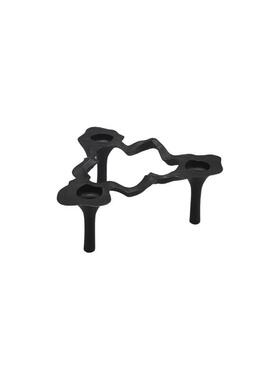 现代简约金属三角云朵烛台摆件餐厅客厅卧室酒店样板间家居装饰品