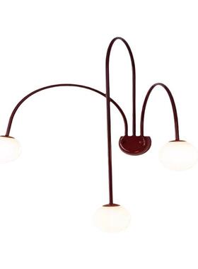 北欧后现代线21982简约简条客卧厅极背景墙创意设计室楼梯过道玄