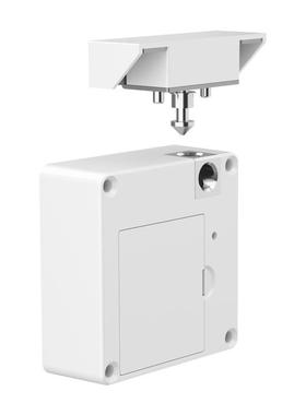 隐柜形物感应储柜智能电子锁鞋柜更衣柜柜门锁NFC锁免打孔抽屉锁