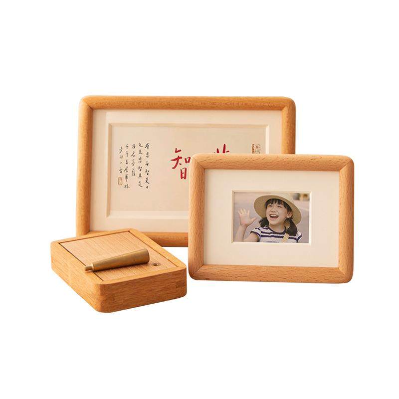 现代简约实木迷角打相框摆台照片墙印Ｙ1220加相框做6寸8寸你相圆,家居饰品,DIY亲子装饰画,淘宝优惠券,粉丝福利购,淘宝优惠卷
