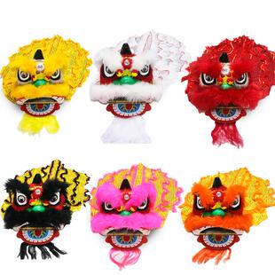 头儿童000288狮子舞套装舞狮龙舞舞狮幼儿园表演小孩狮子头道具整